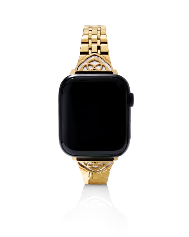 Kiera Two Tone Stainless Steel Watch Band