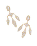 Bella Gold Statement Earrings