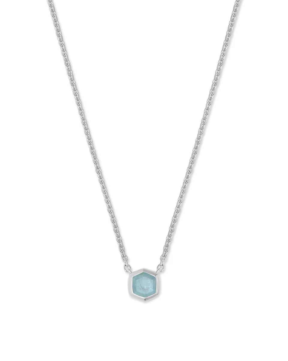 Davie Sterling Silver May Pendant Necklace
