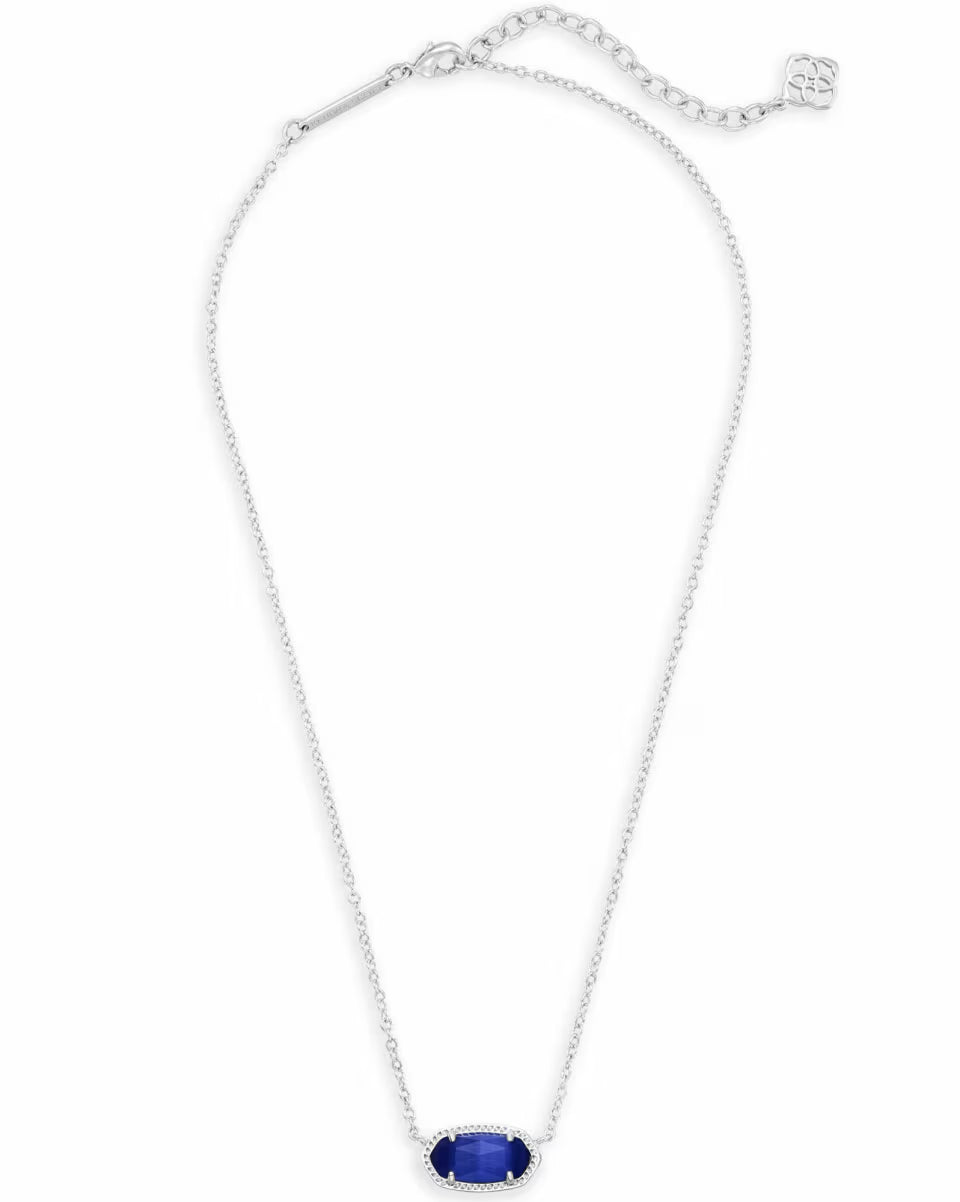 Elisa Silver Pendant Necklace