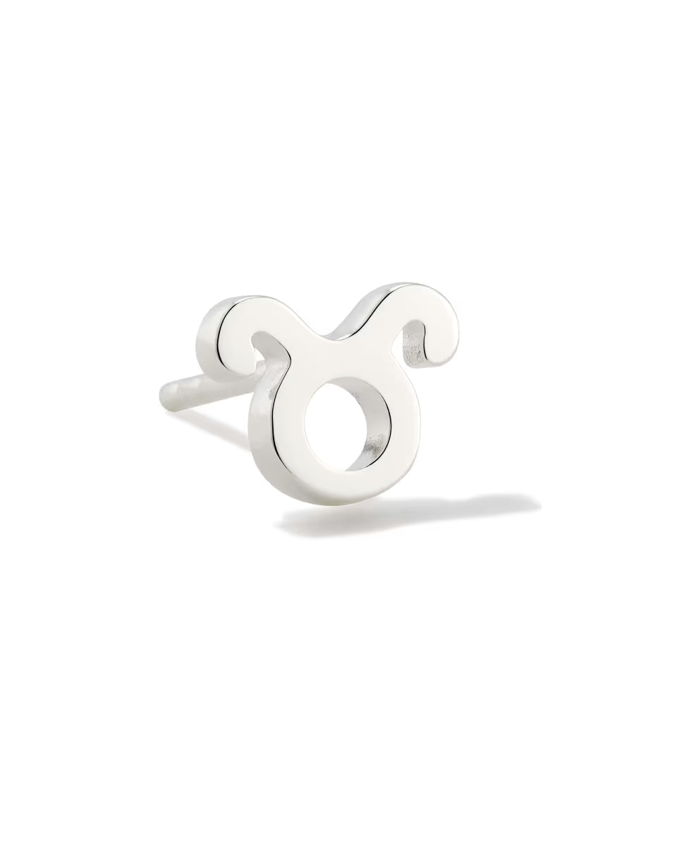 Taurus Single Stud Earring in 18k Gold Vermeil