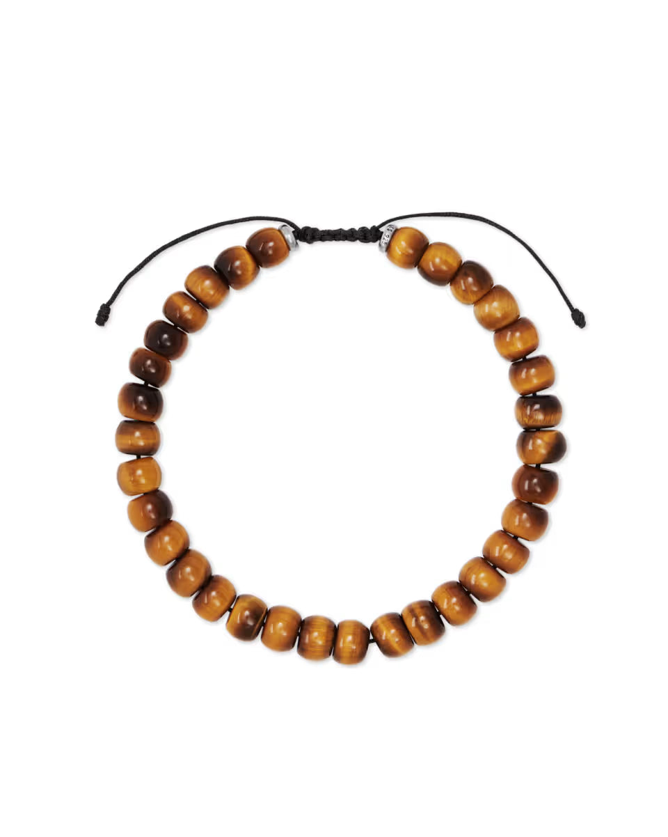 Cade Oxidized Sterling Silver Corded Bracelet in Turquoise Jasper