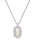 Shanley Silver Short Pendant Necklace