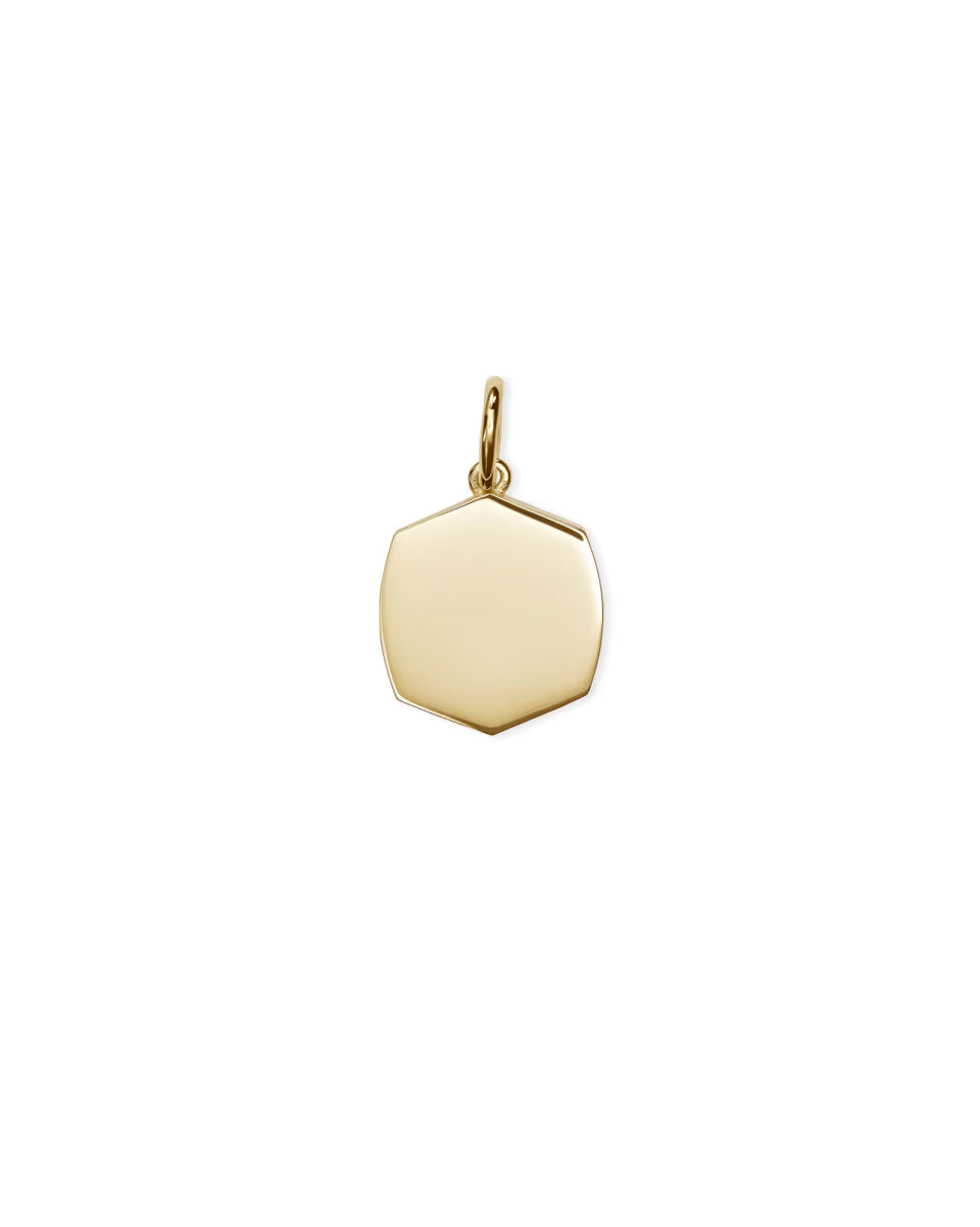 Davis Small Charm in Sterling Silver