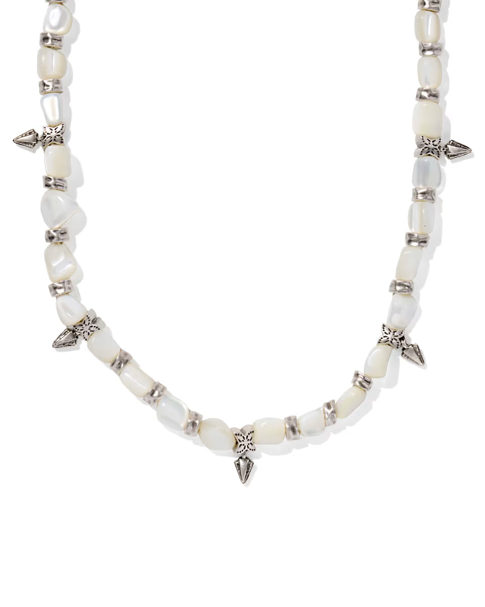 Shera Vintage Gold Beaded Necklace