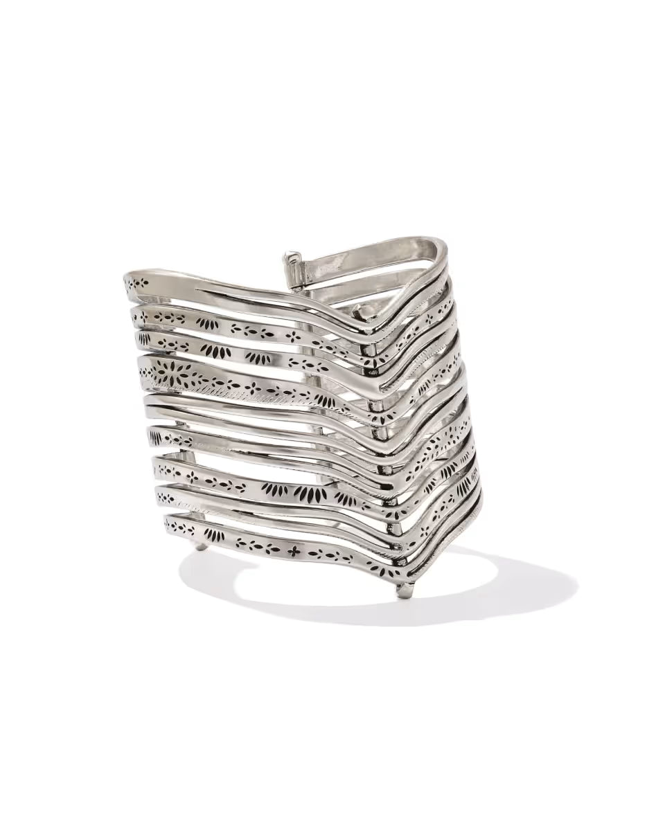 Calliope Vintage Gold Statement Cuff Bracelet