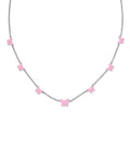 Lillia Butterfly Gold Enamel Strand Necklace