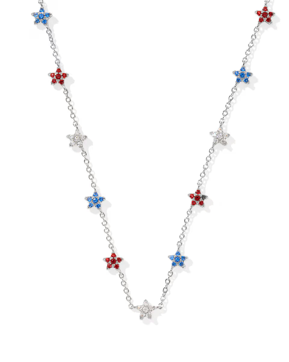 Sierra Star Gold Crystal Strand Necklace