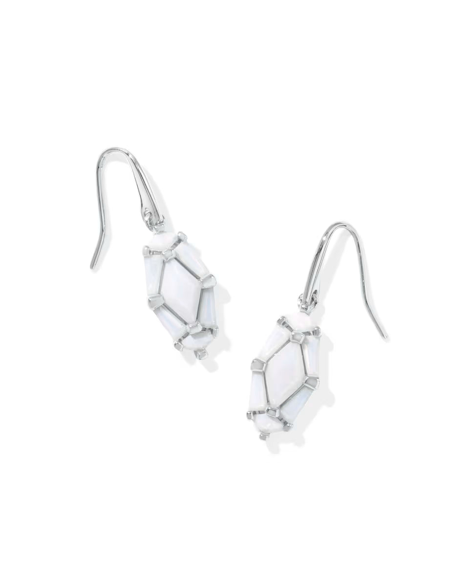 Lindy Rae Lee Silver Drop Earrings