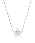 Parker Starfish Silver Short Pendant Necklace