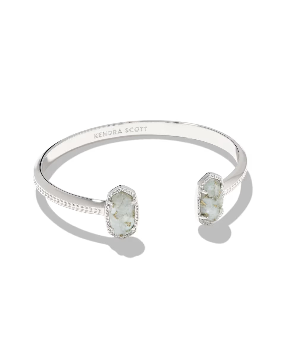 Elton Silver Cuff Bracelet