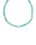 Beaded Vintage Silver Collar Necklace