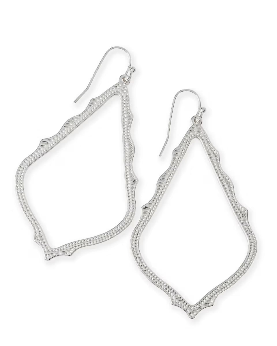 Sophee Drop Earrings in Rose Gold