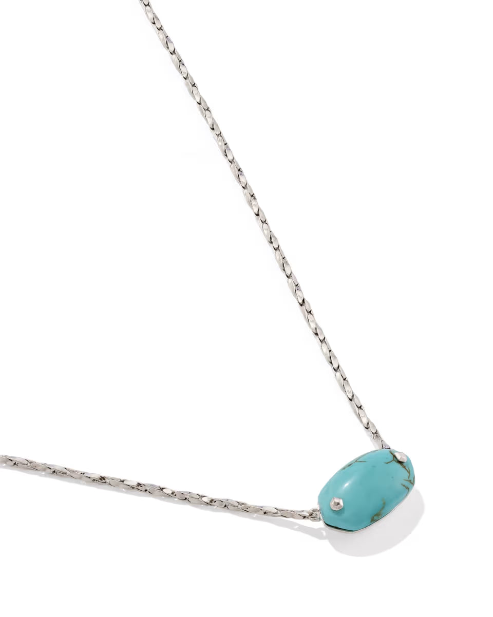 Elisa Riveted Gold Short Pendant Necklace