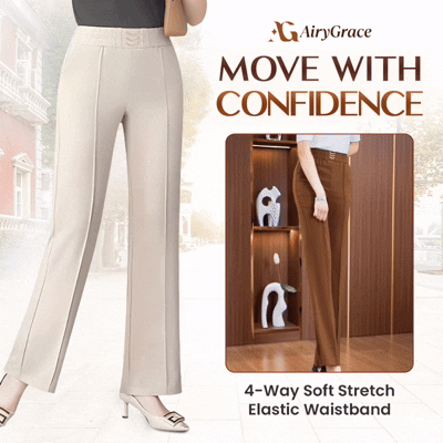 LAST DAY 70% OFF - Perfect Drape High Rise Ultra Soft Pull-On Pants