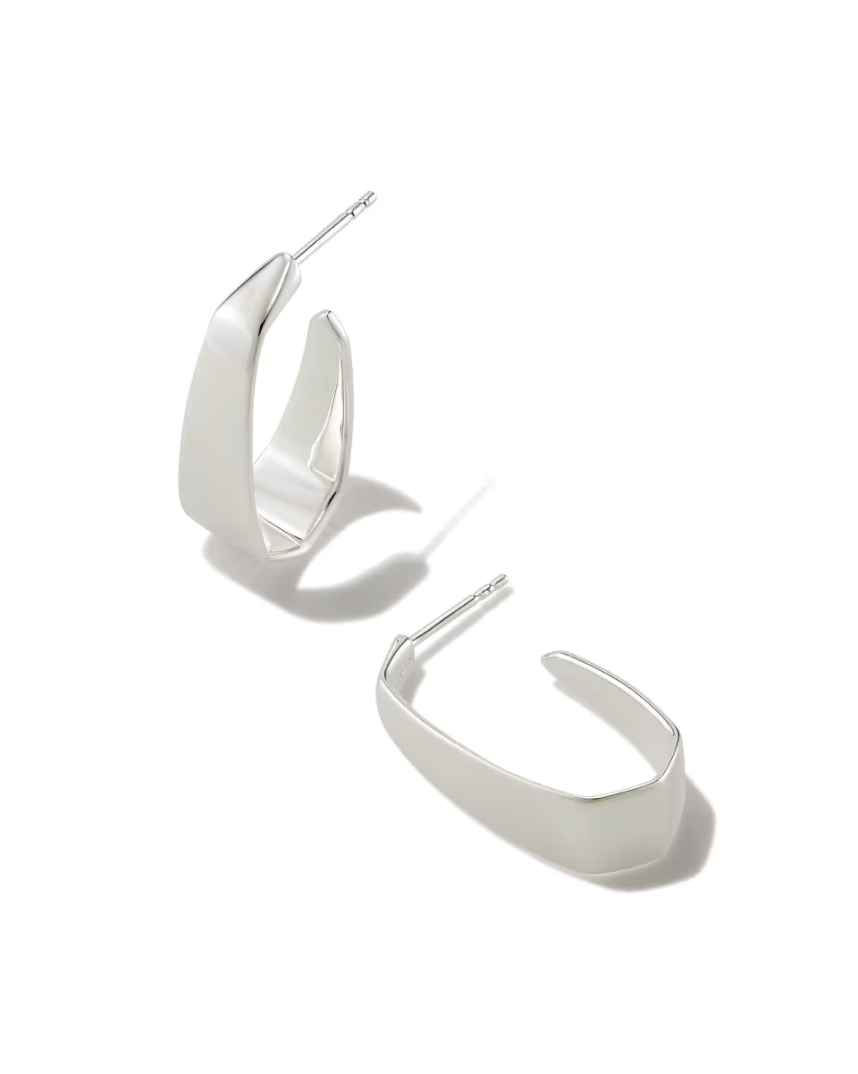 Cadence Hoop Earrings in 18k Gold Vermeil