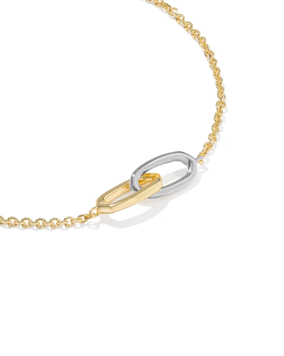 Danielle 18k Gold Vermeil Interlocking Bracelet