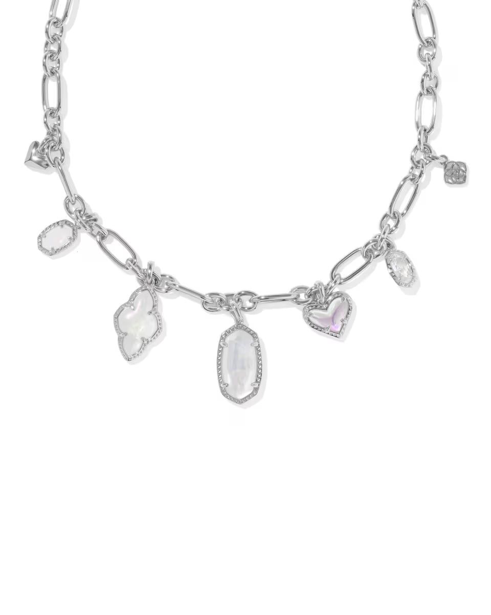 Icon Silver Charm Necklace