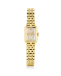 Adela Gold Tone Stainless Steel Watch in Ivory Mother-of-Pearl