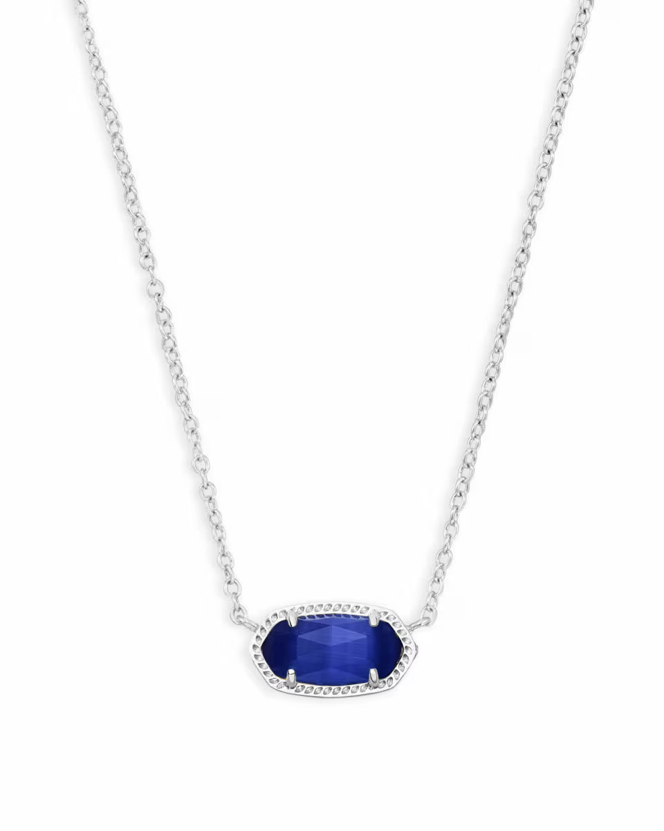 Elisa Silver Pendant Necklace