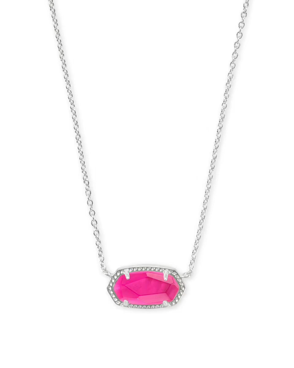Elisa Silver Pendant Necklace