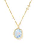 Kendra Scott x LoveShackFancy Daphne Gold Locket Necklace