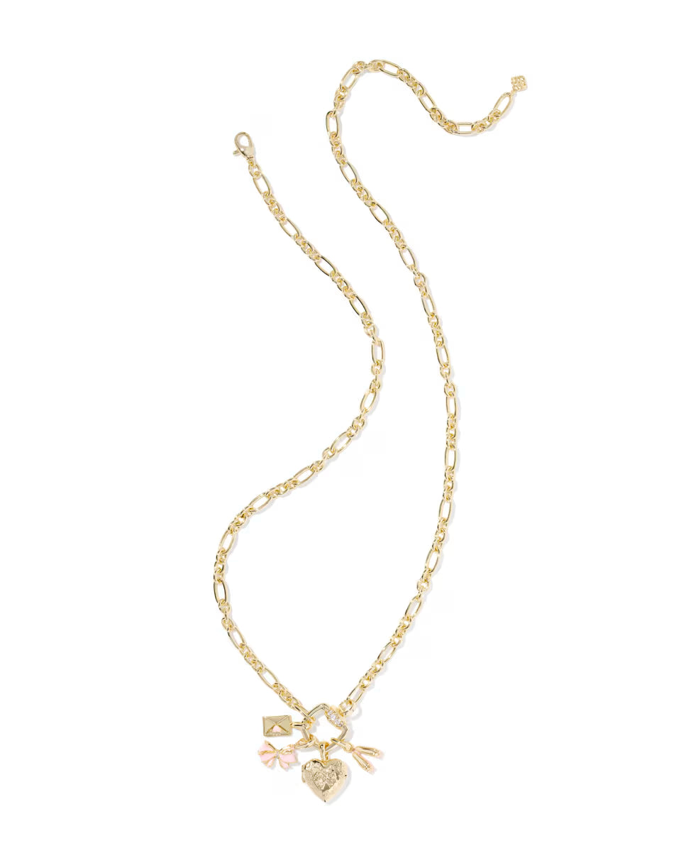 Kendra Scott x LoveShackFancy Gold Charm Necklace