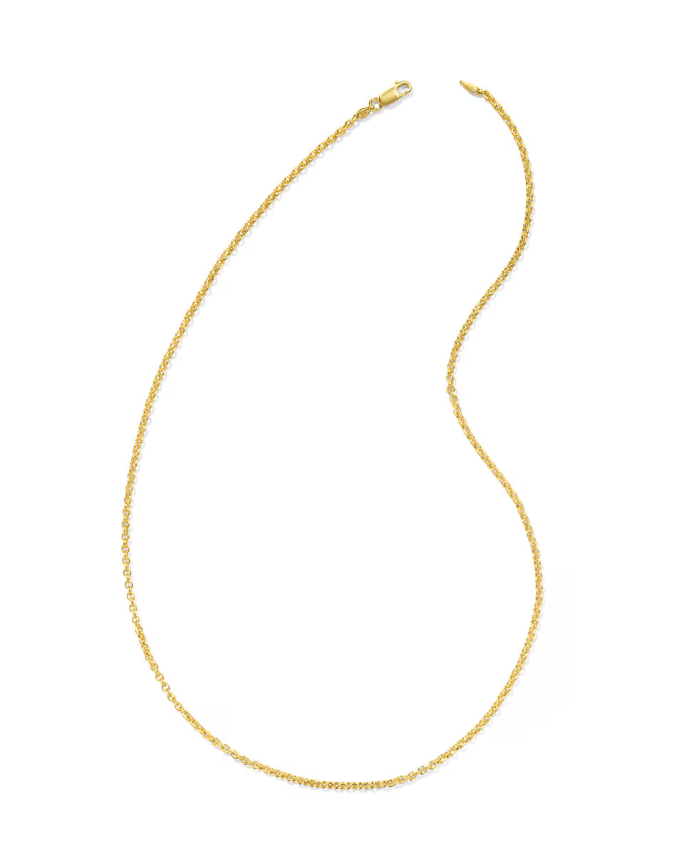Axel 22 Chain Necklace in Oxidized Sterling Silver