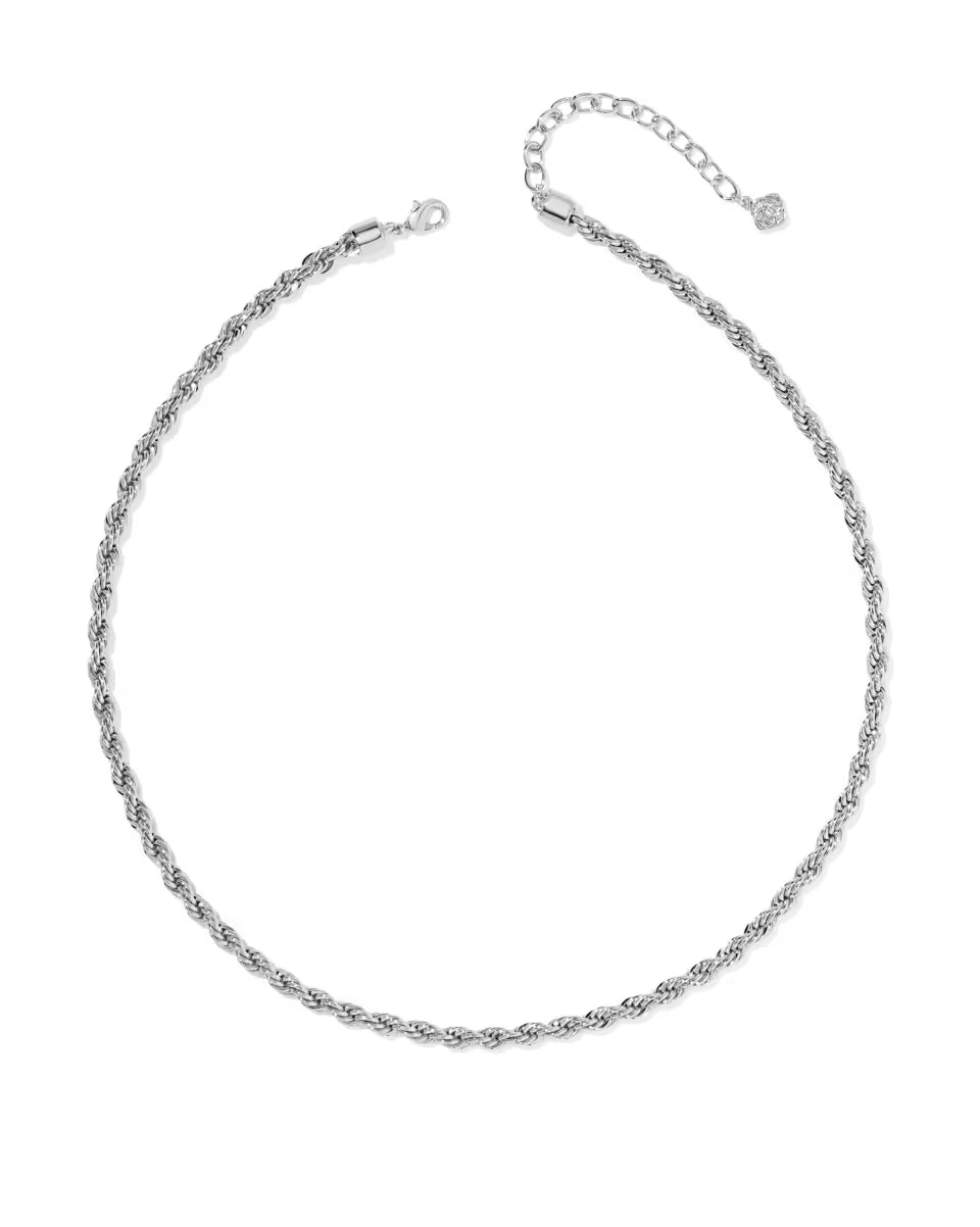 Isabelle Silver Chain Necklace
