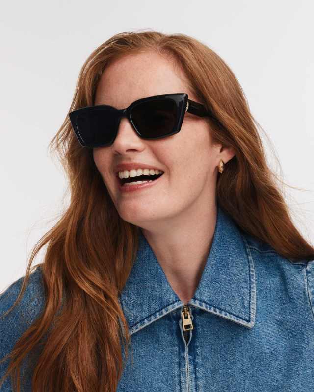 Butterfly Herringbone Sunglasses