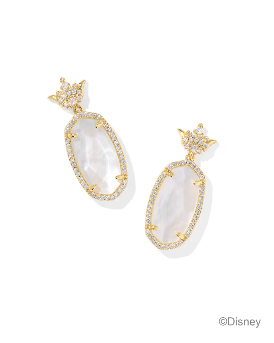 Disney | Kendra Scott Dana Princess Gold Drop Earrings