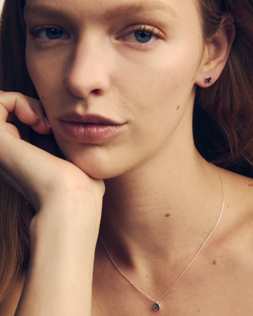 Davie Star 18k Gold Vermeil Stud Earrings