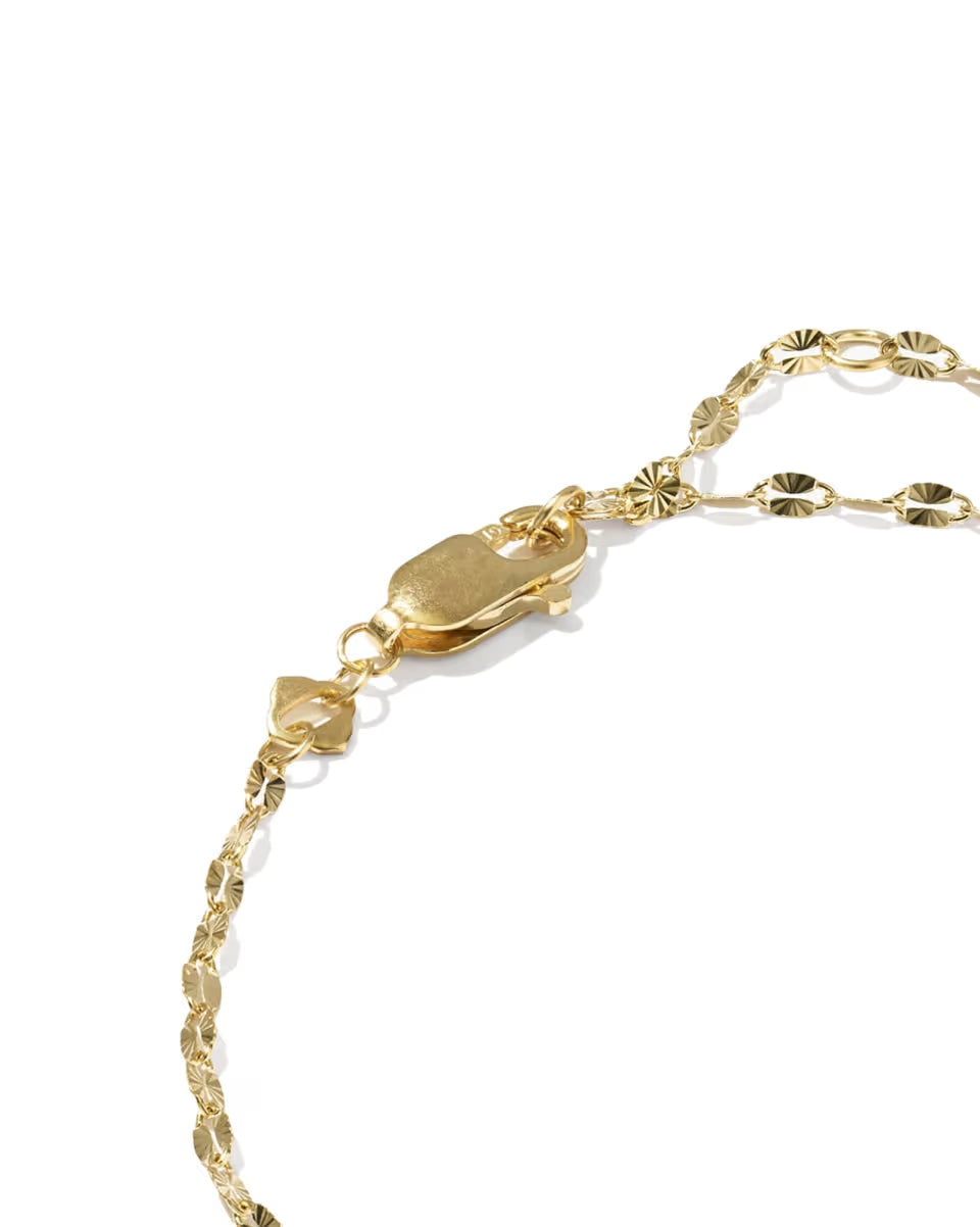 Alina Sunburst 14k Gold-Filled Chain Bracelet