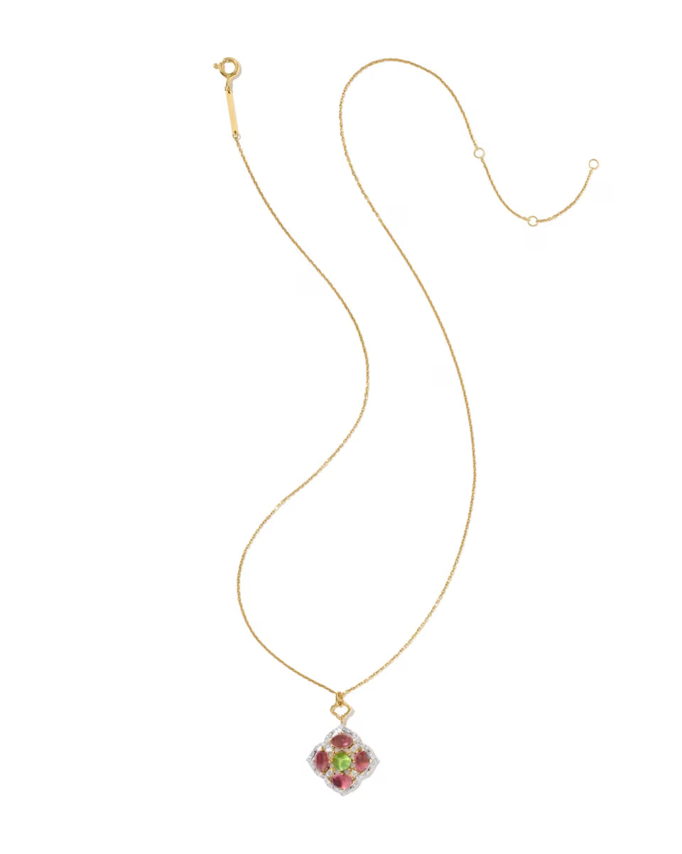 0.37 ct Heirloom Dira 14k Yellow Gold Pendant Necklace