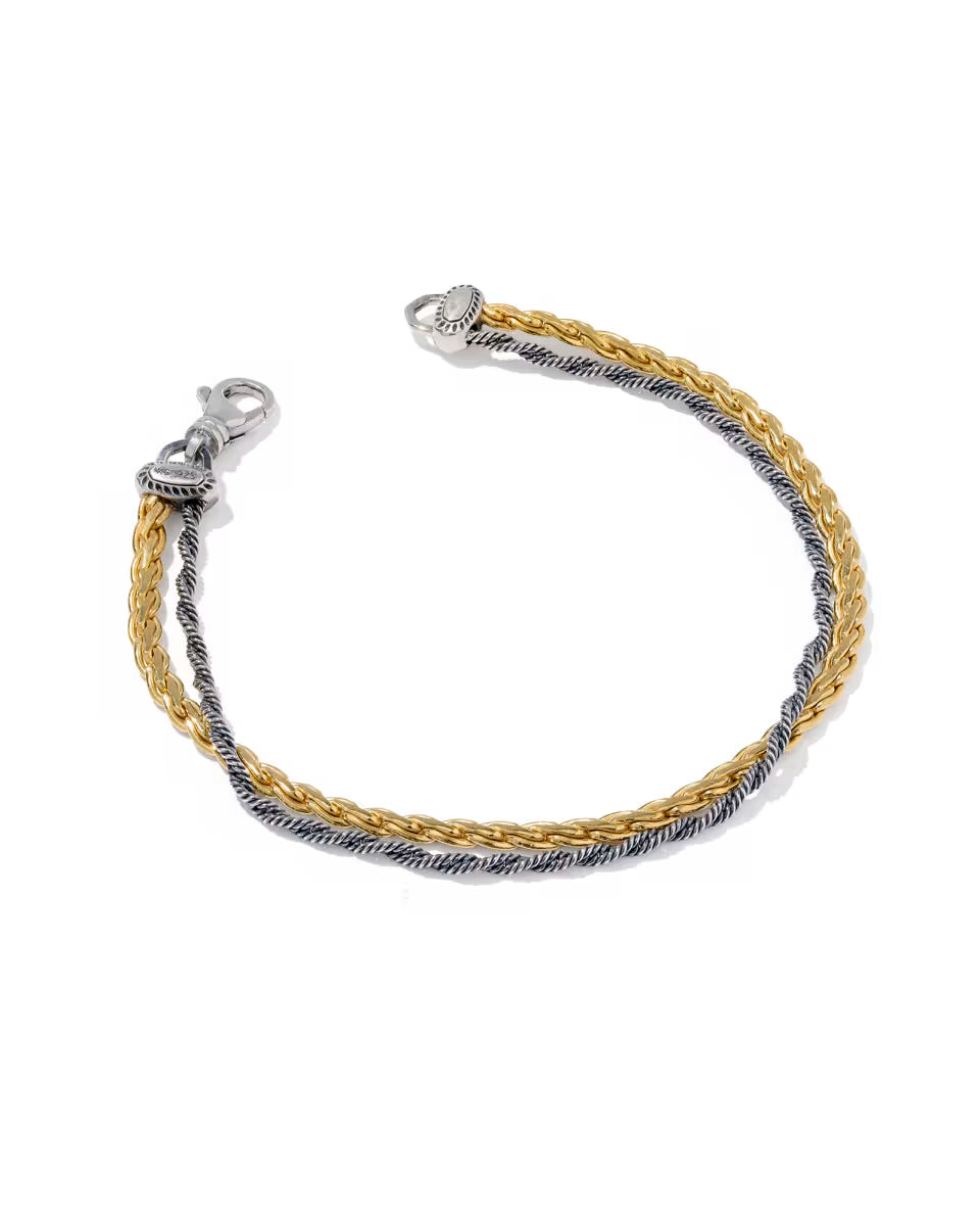 Weston Mixed Metal Chain Bracelet
