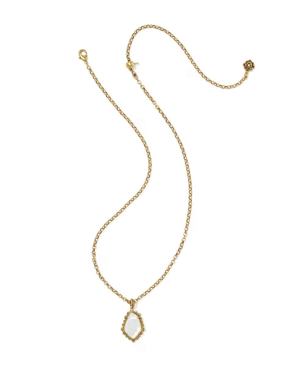 Ellery Vintage Silver Short Pendant Necklace