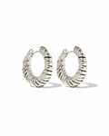 Sandy Gold Hoop Earrings