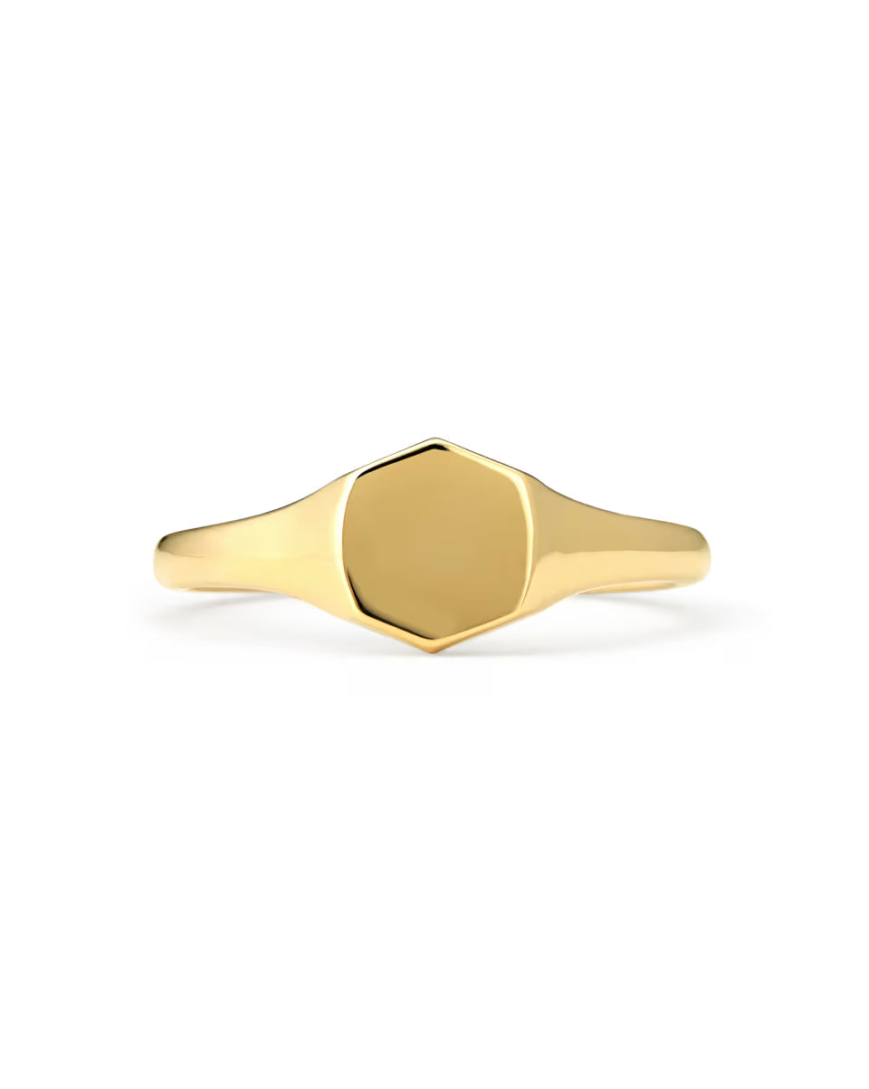 Davis Signet Ring in Sterling Silver