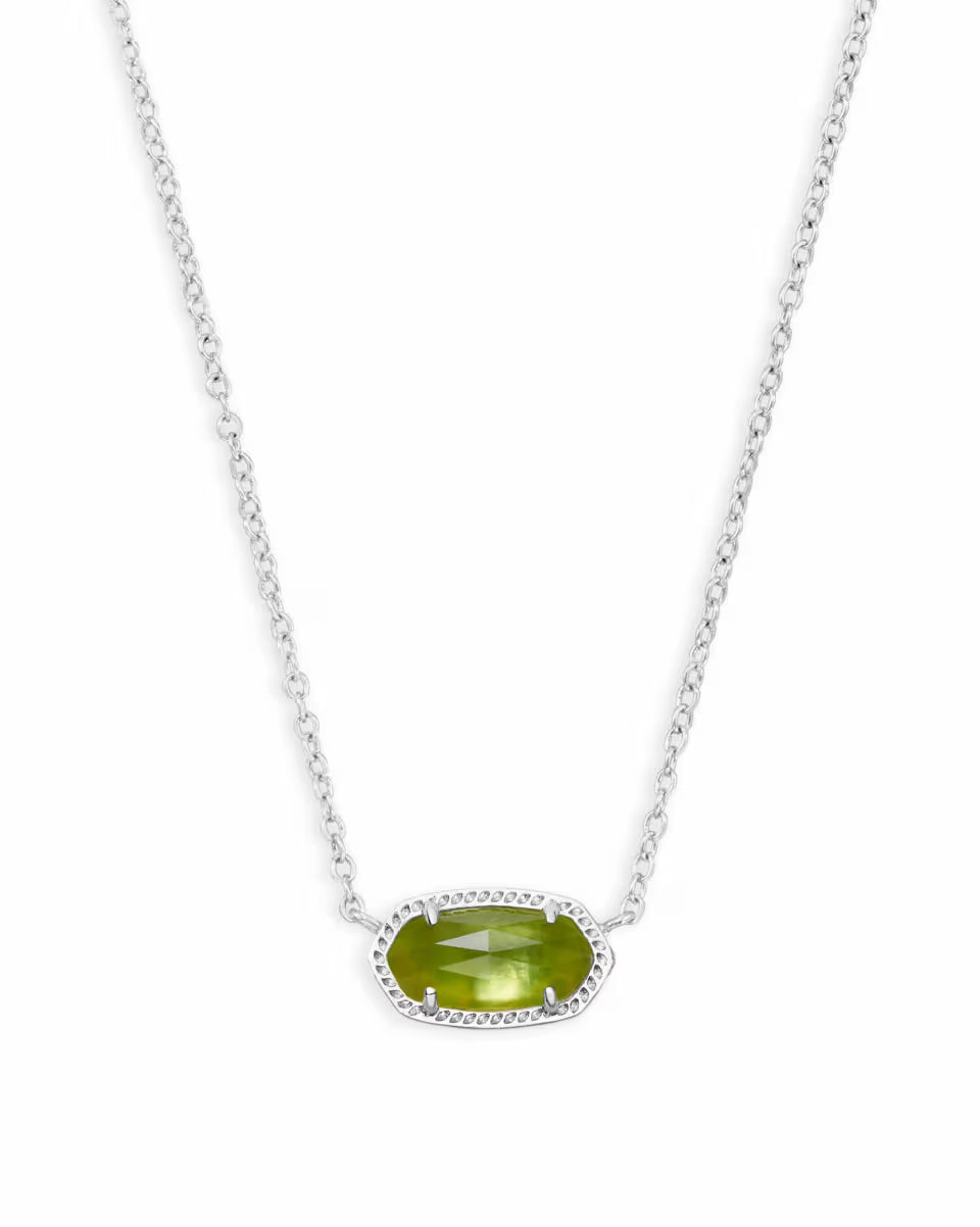 Elisa Silver Pendant Necklace