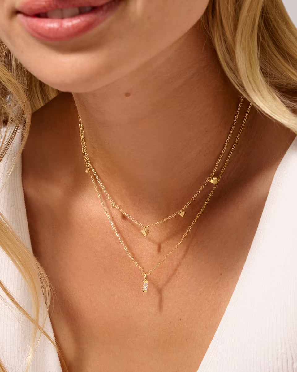Phoebe Strand Necklace in Silver