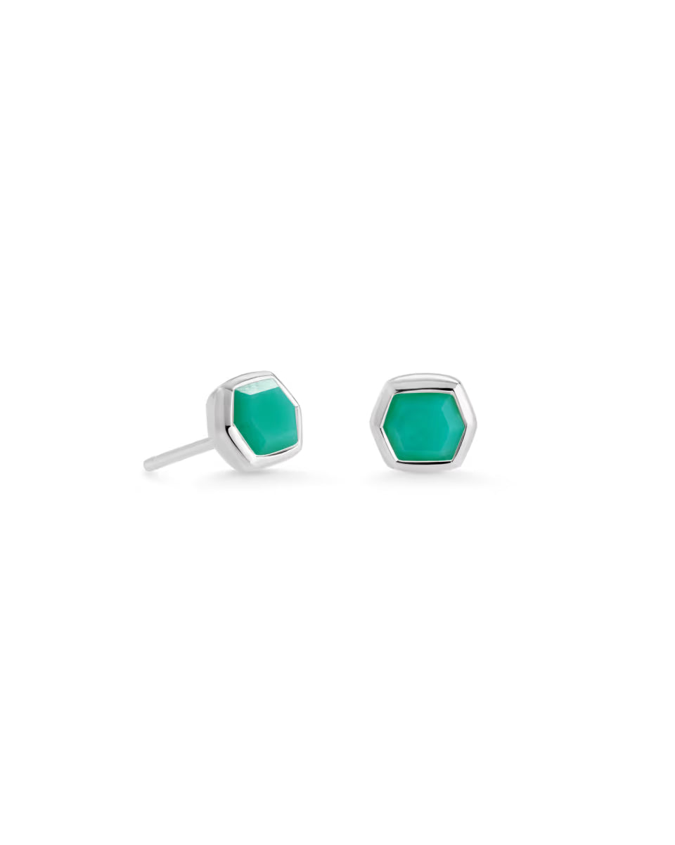 Davie Sterling Silver May Stud Earrings