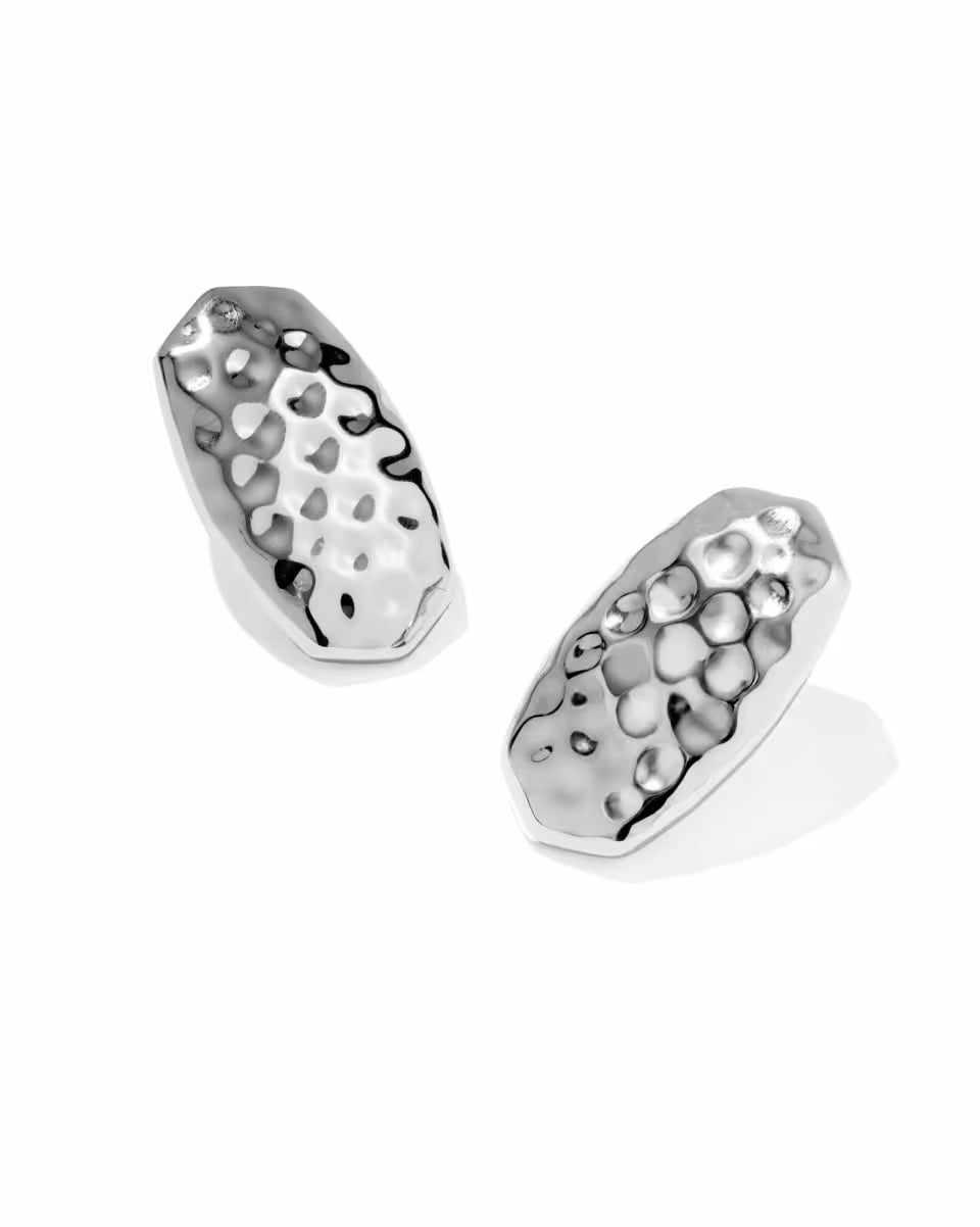 Oakland Gold Statement Stud Earrings
