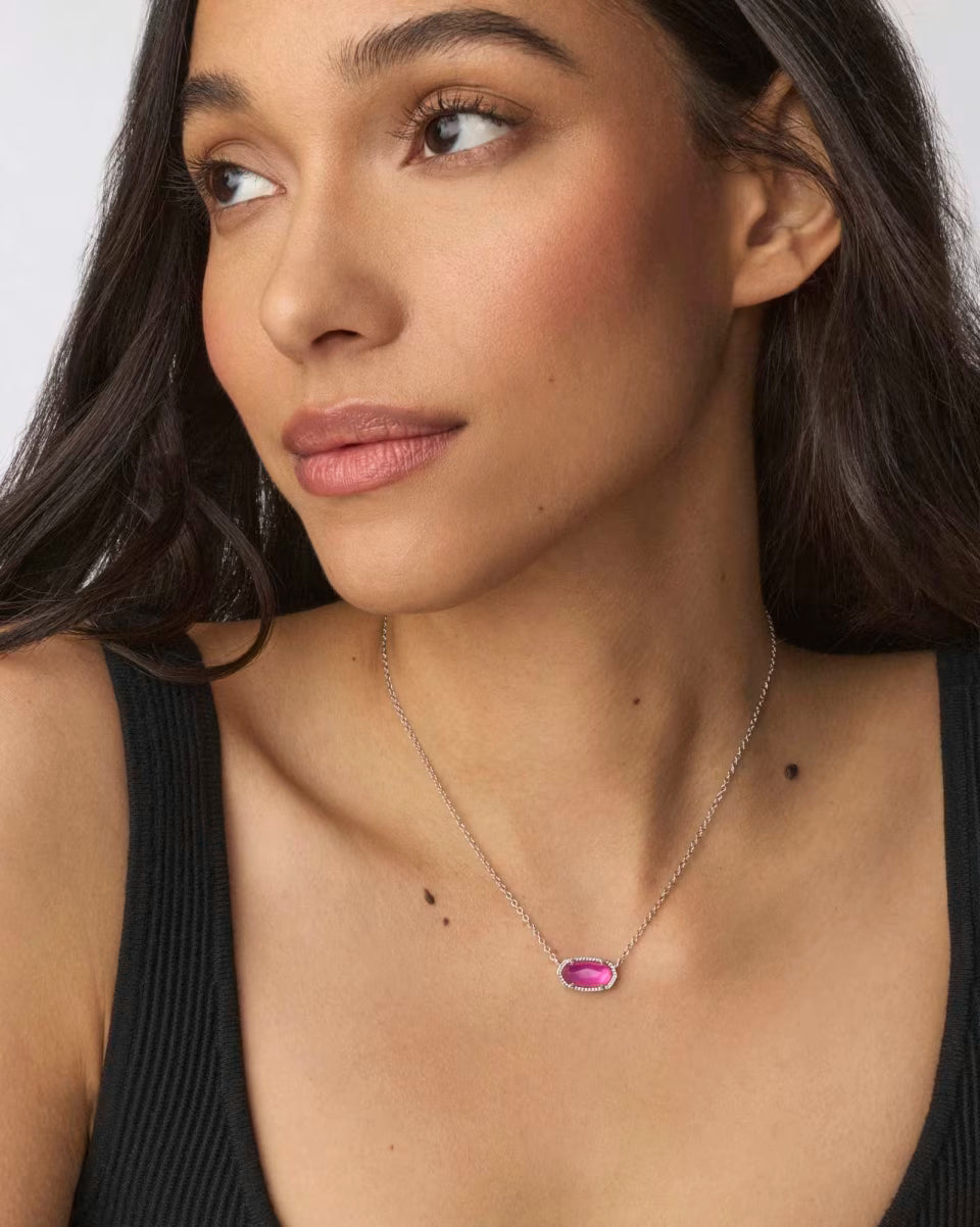 Elisa Silver Pendant Necklace