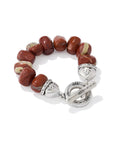 Townes Vintage Gold Statement Beaded Bracelet