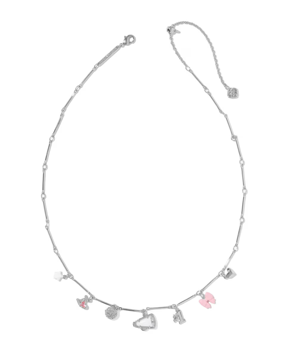 Cheer Gold Charm Necklace