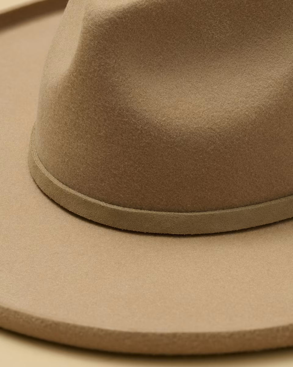 Suede Tie Hat Band