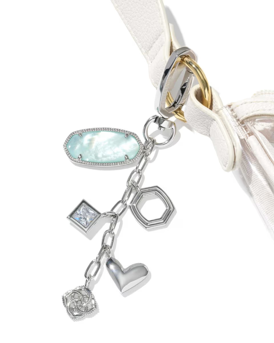 Elle Silver Bag Charm