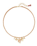 Oleana Gold Charm Necklace