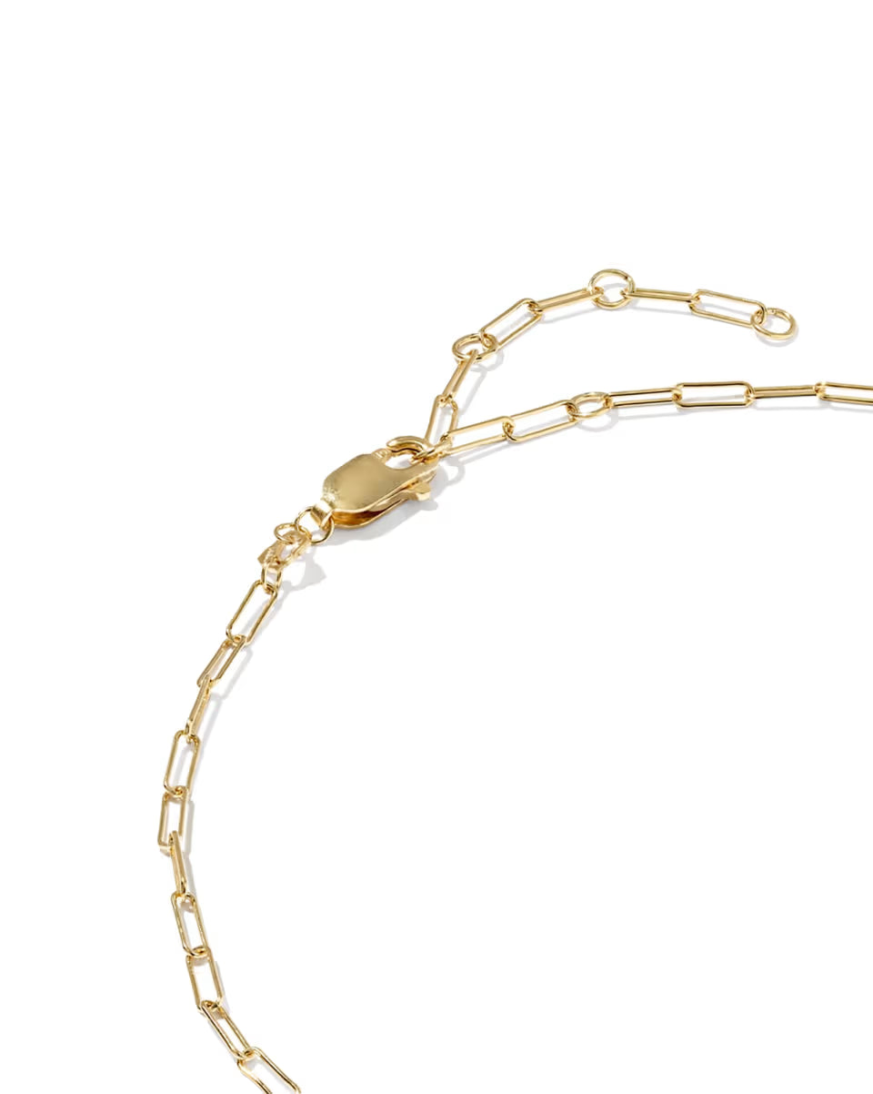 Meadow Paperclip 14k Gold-Filled Chain Anklet