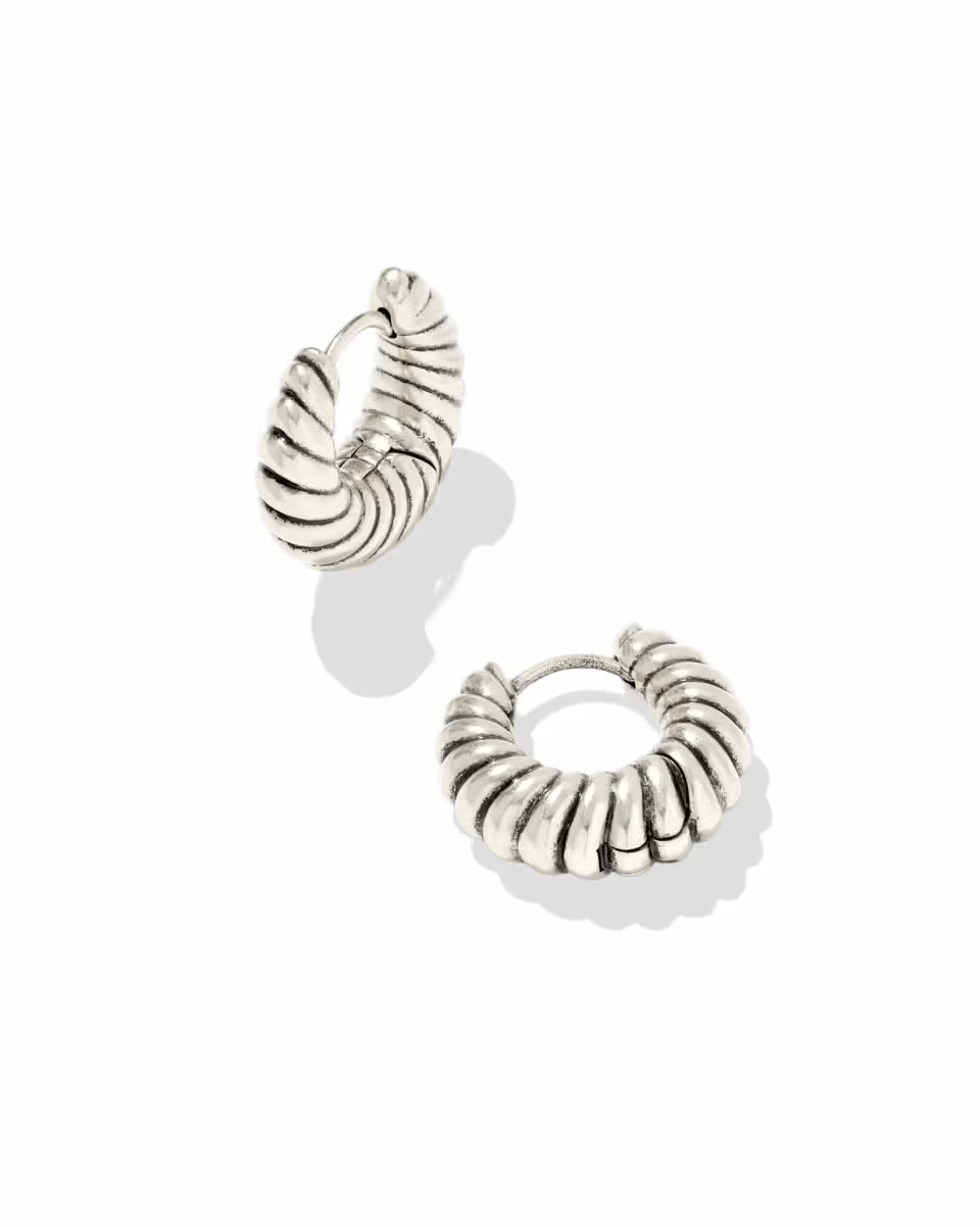 Sandy Gold Huggie Earrings